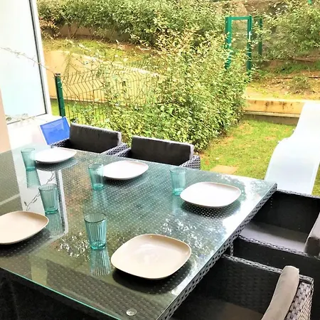 Centre Juan Les Pins 1 Bedroom With Ac, Swimming Pool And Parking Exterior foto